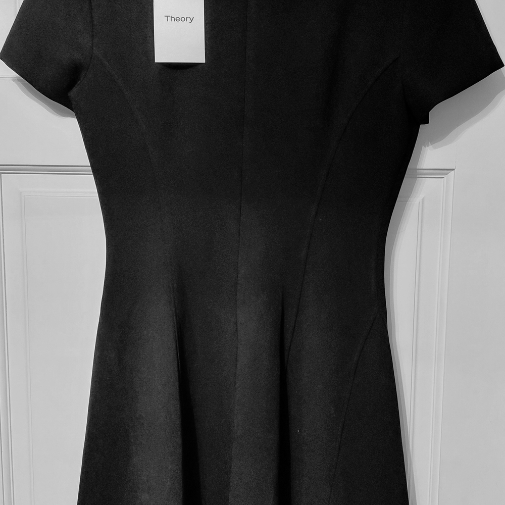 NWT. Theory Classic LBD Mini Dress SZ 2/SM